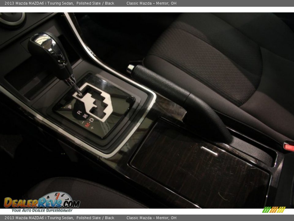 2013 Mazda MAZDA6 i Touring Sedan Polished Slate / Black Photo #10
