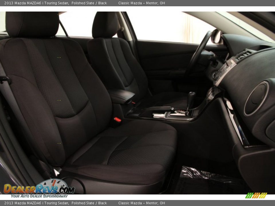 2013 Mazda MAZDA6 i Touring Sedan Polished Slate / Black Photo #12
