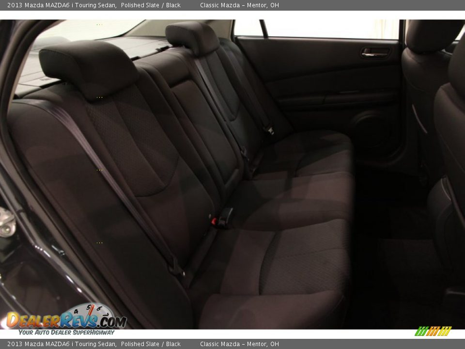 2013 Mazda MAZDA6 i Touring Sedan Polished Slate / Black Photo #13