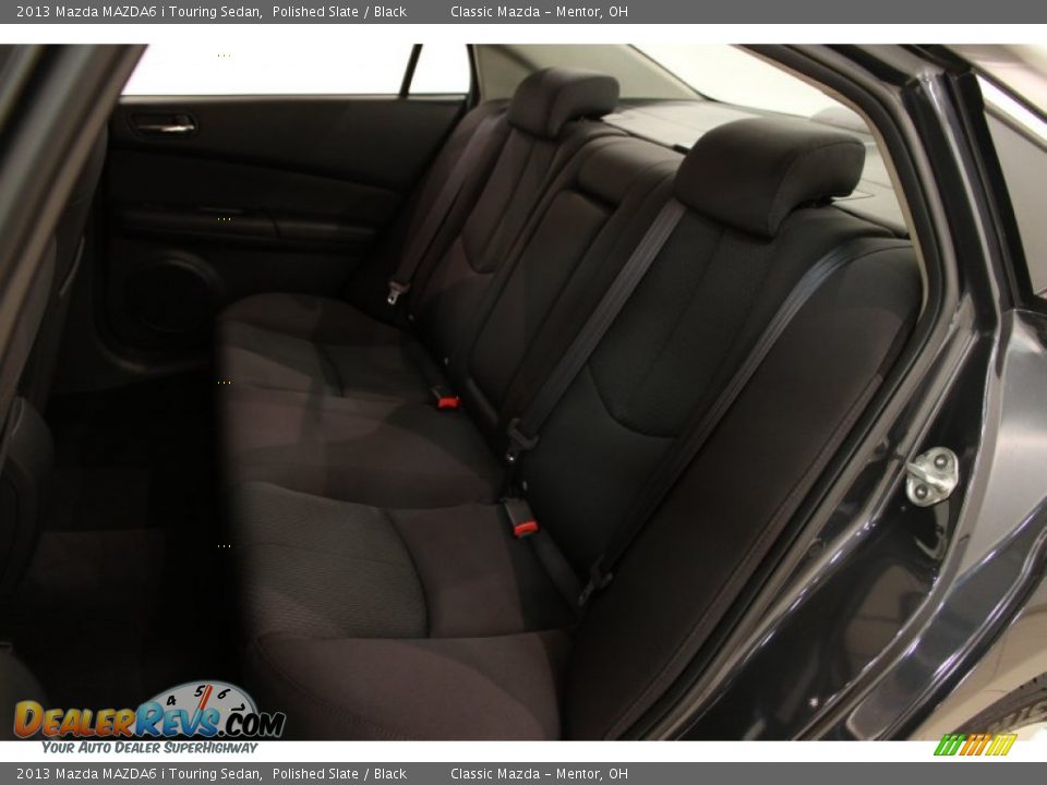 2013 Mazda MAZDA6 i Touring Sedan Polished Slate / Black Photo #14