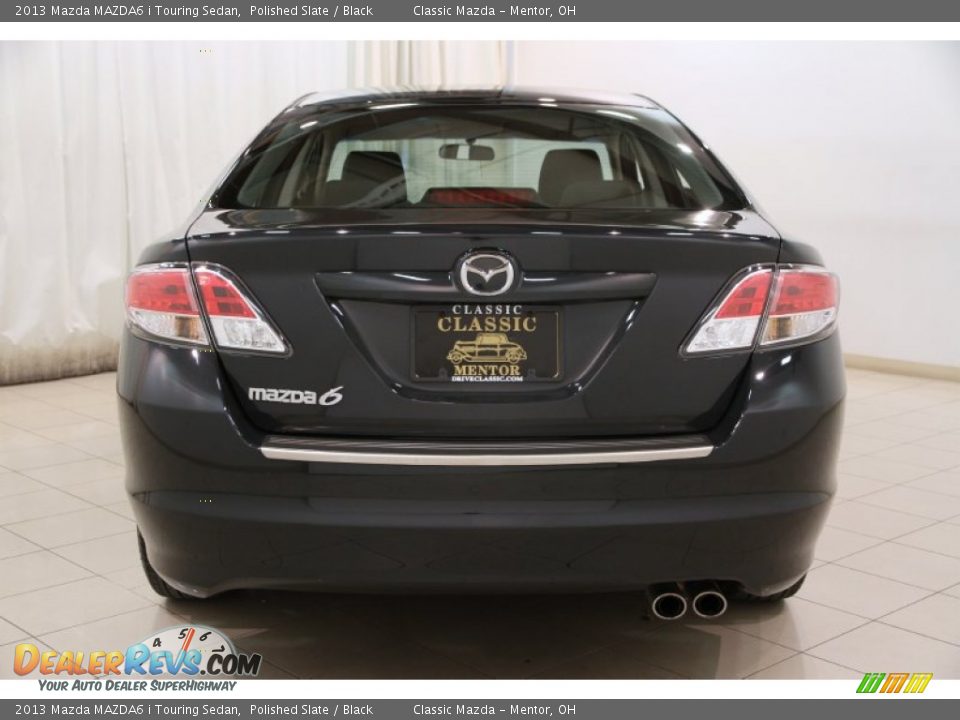 2013 Mazda MAZDA6 i Touring Sedan Polished Slate / Black Photo #15