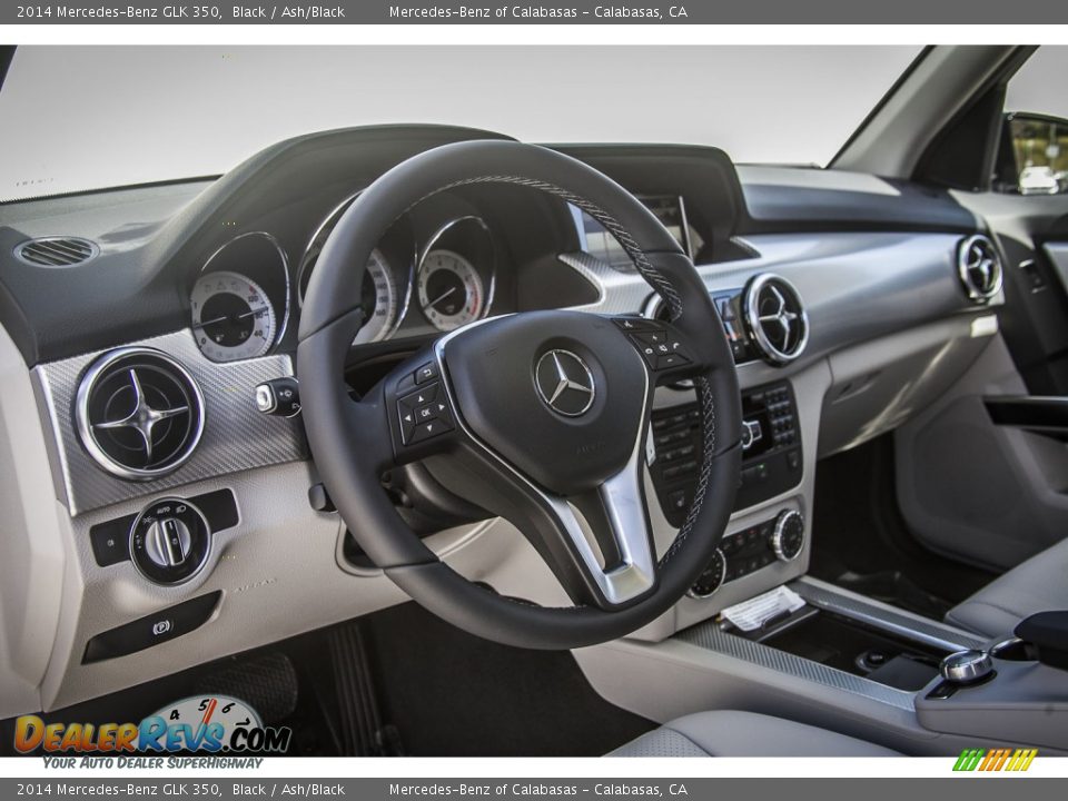 2014 Mercedes-Benz GLK 350 Black / Ash/Black Photo #5