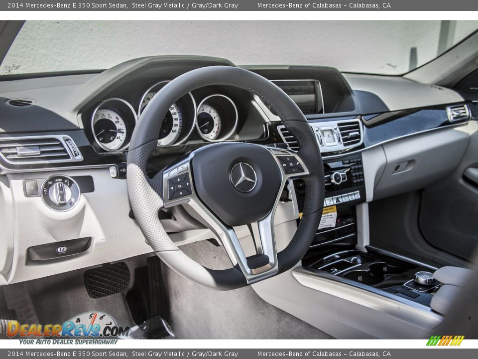 2014 Mercedes-Benz E 350 Sport Sedan Steel Gray Metallic / Gray/Dark Gray Photo #5