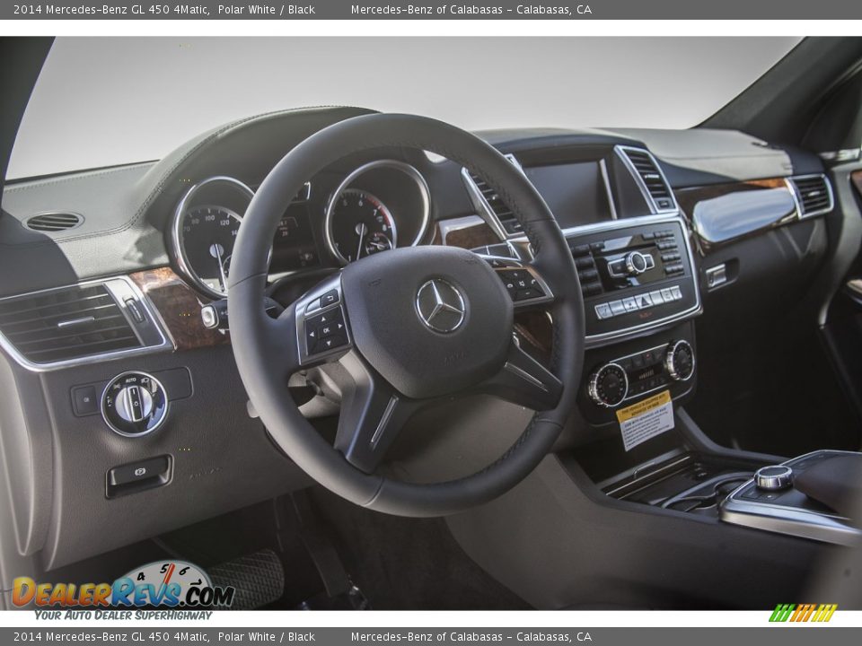 2014 Mercedes-Benz GL 450 4Matic Polar White / Black Photo #5
