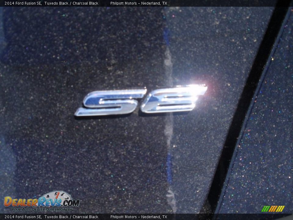 2014 Ford Fusion SE Tuxedo Black / Charcoal Black Photo #14