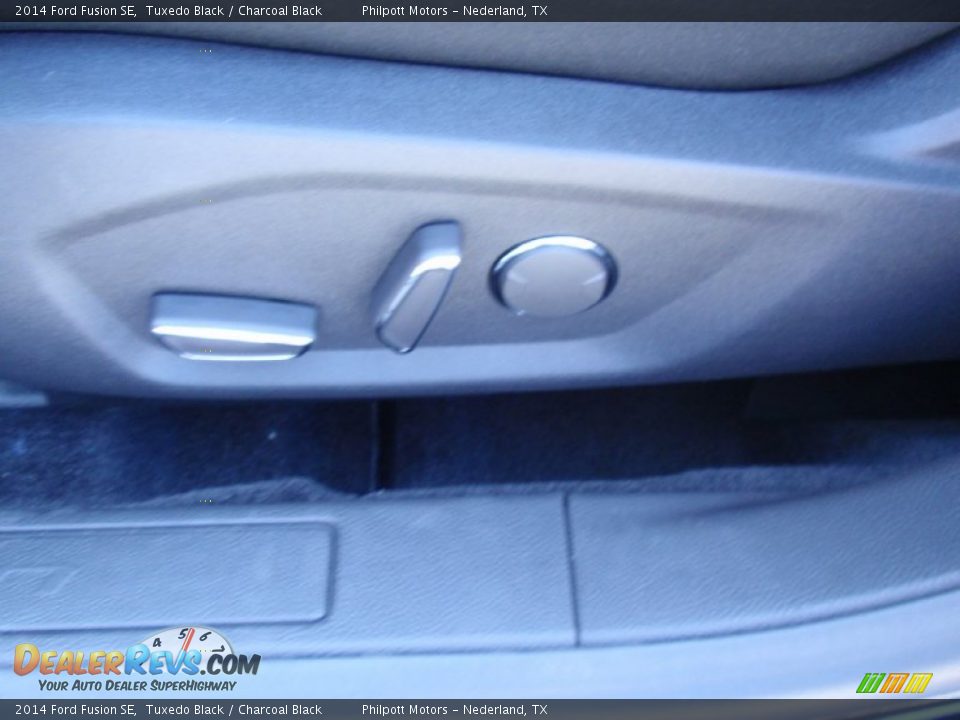 2014 Ford Fusion SE Tuxedo Black / Charcoal Black Photo #27