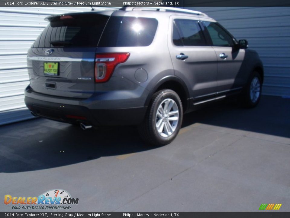 2014 Ford Explorer XLT Sterling Gray / Medium Light Stone Photo #4