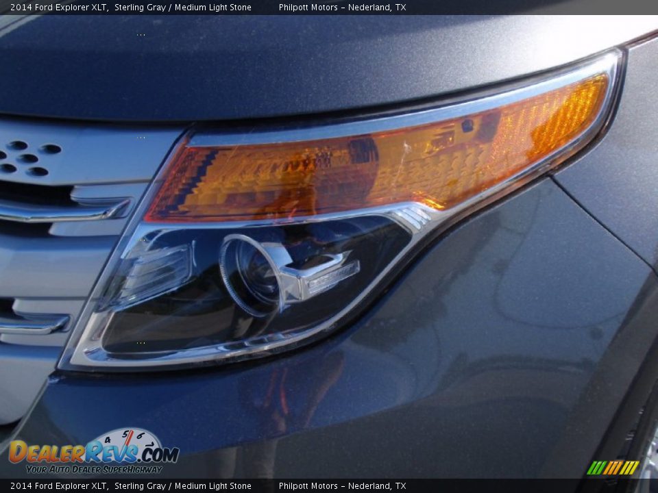 2014 Ford Explorer XLT Sterling Gray / Medium Light Stone Photo #9