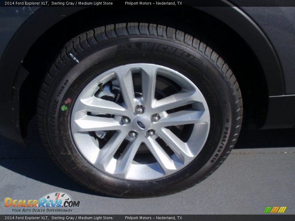 2014 Ford Explorer XLT Sterling Gray / Medium Light Stone Photo #11