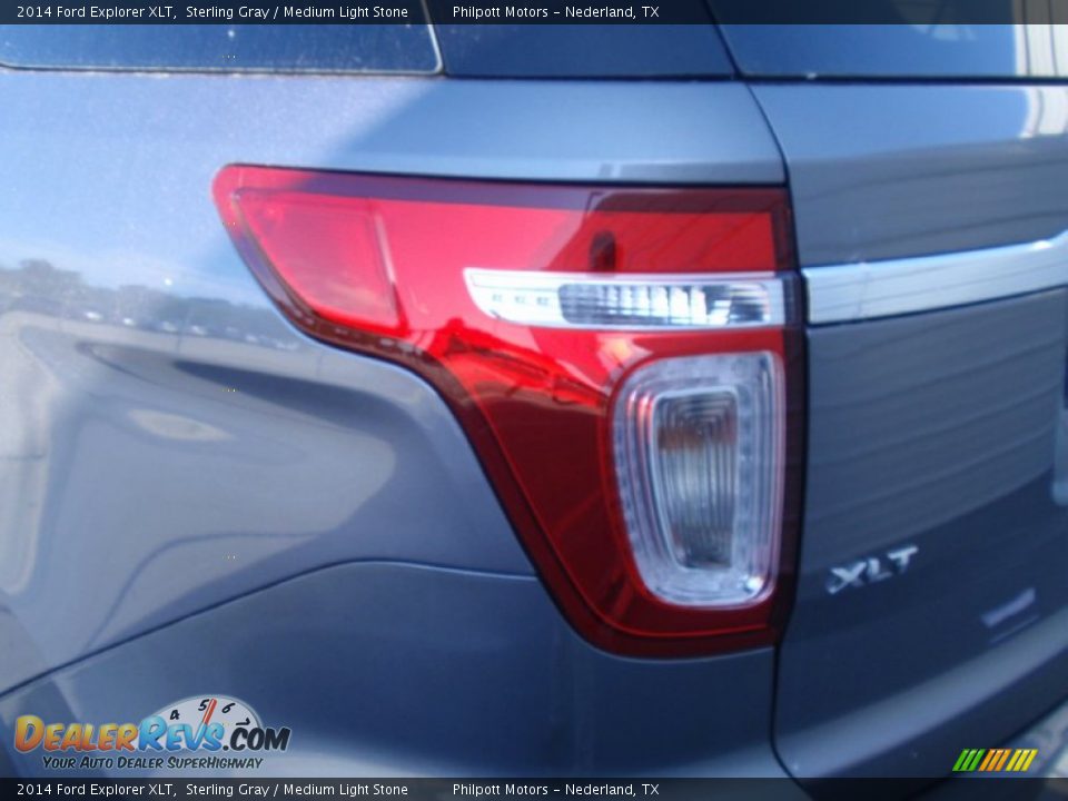 2014 Ford Explorer XLT Sterling Gray / Medium Light Stone Photo #12