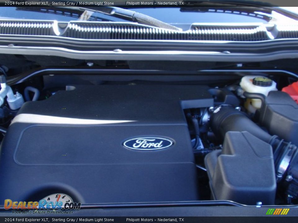 2014 Ford Explorer XLT Sterling Gray / Medium Light Stone Photo #16