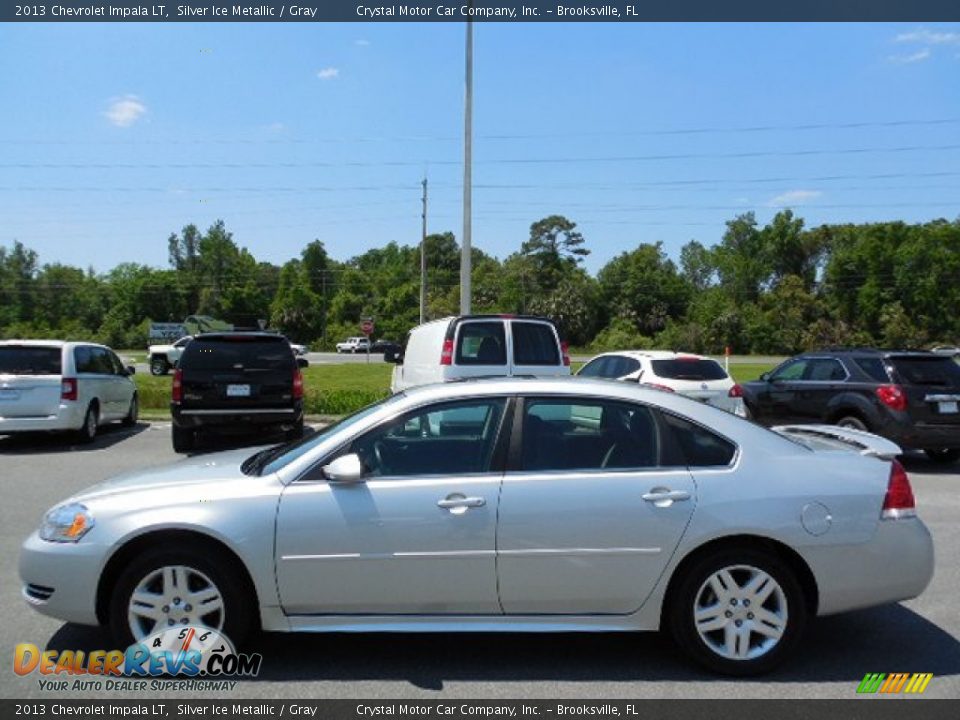 2013 Chevrolet Impala LT Silver Ice Metallic / Gray Photo #2