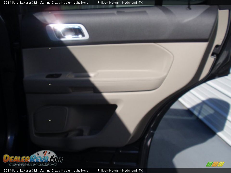 2014 Ford Explorer XLT Sterling Gray / Medium Light Stone Photo #20