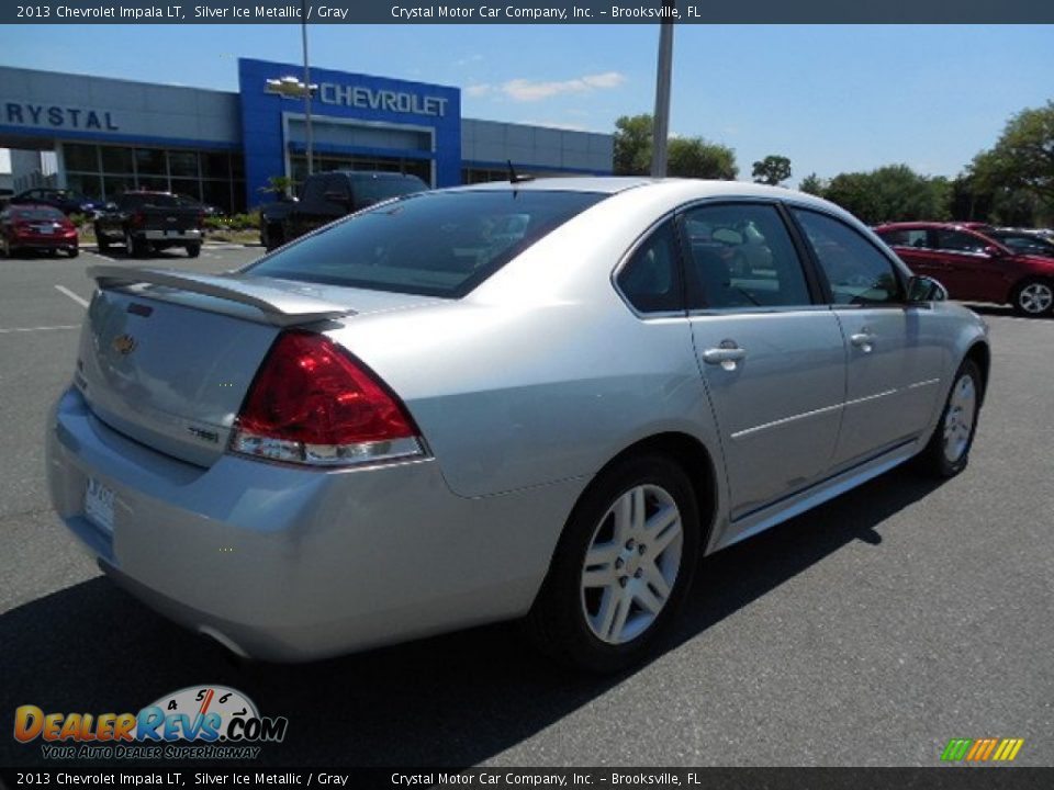 2013 Chevrolet Impala LT Silver Ice Metallic / Gray Photo #8