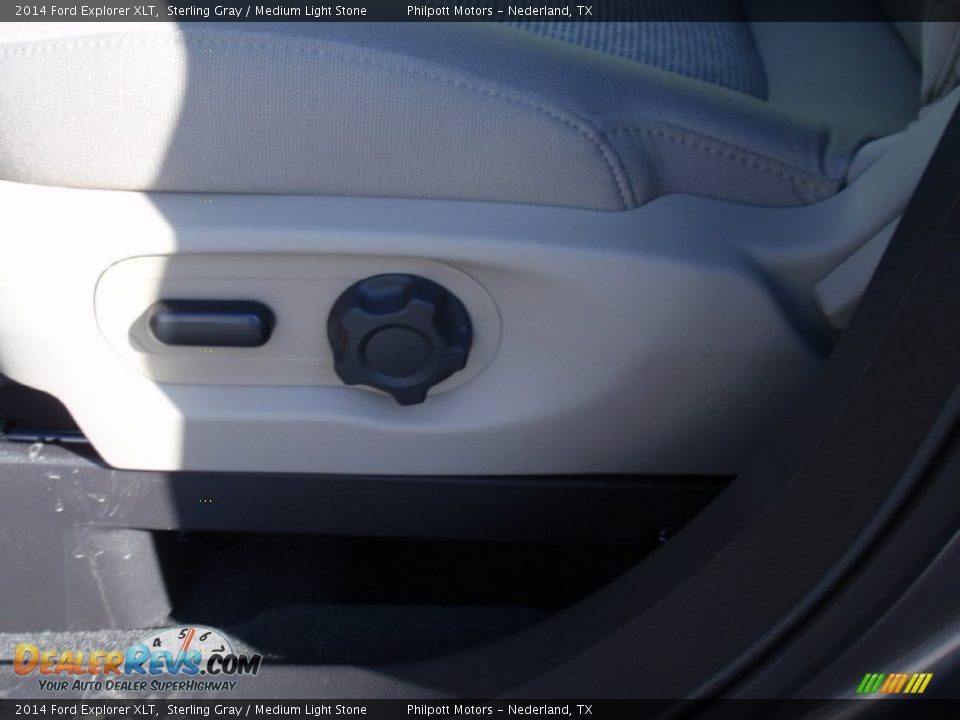 2014 Ford Explorer XLT Sterling Gray / Medium Light Stone Photo #29