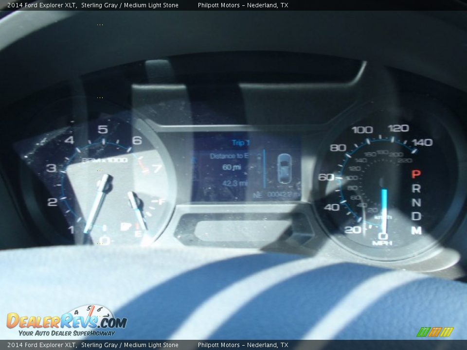 2014 Ford Explorer XLT Sterling Gray / Medium Light Stone Photo #34