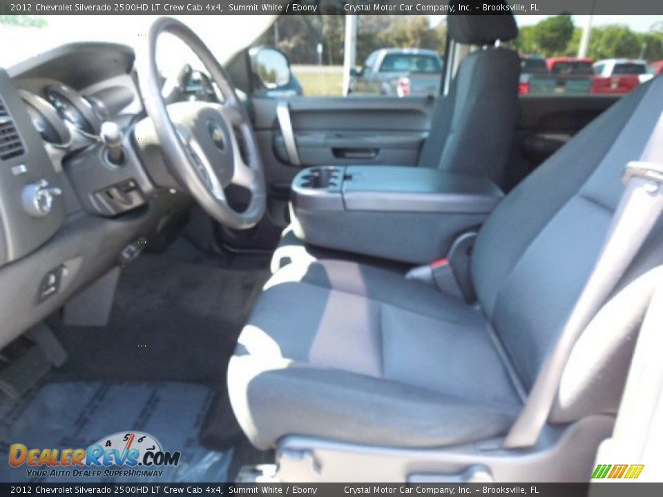 2012 Chevrolet Silverado 2500HD LT Crew Cab 4x4 Summit White / Ebony Photo #4