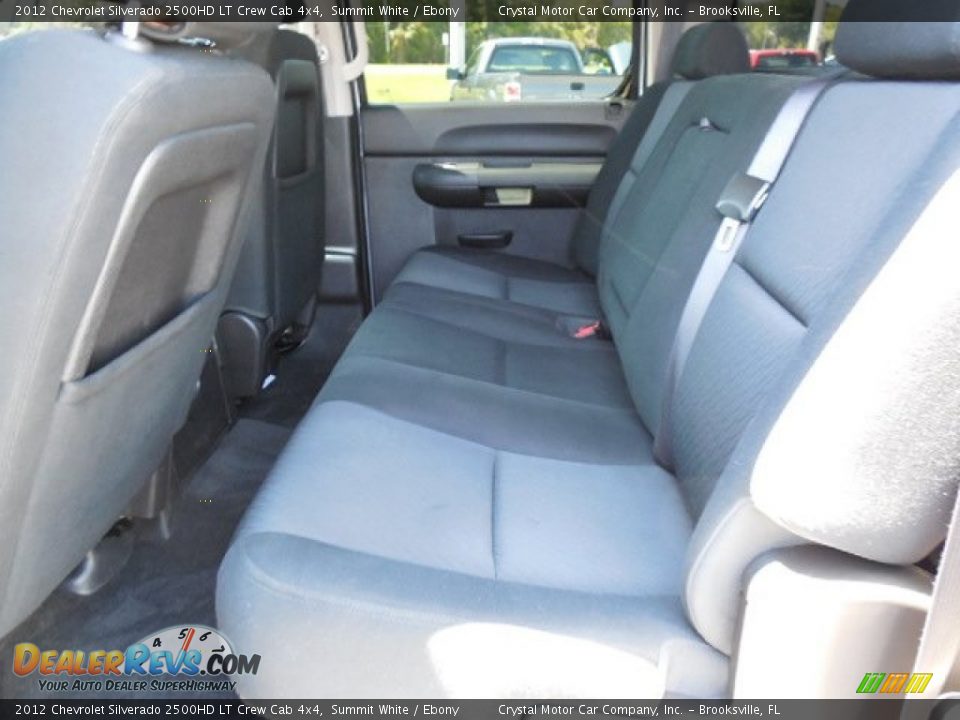 2012 Chevrolet Silverado 2500HD LT Crew Cab 4x4 Summit White / Ebony Photo #5