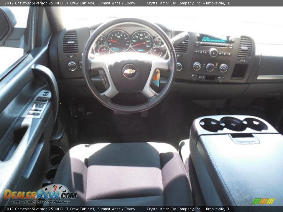 2012 Chevrolet Silverado 2500HD LT Crew Cab 4x4 Summit White / Ebony Photo #6