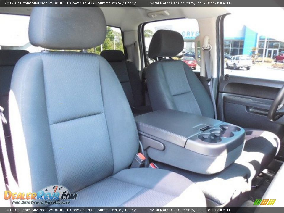 2012 Chevrolet Silverado 2500HD LT Crew Cab 4x4 Summit White / Ebony Photo #12
