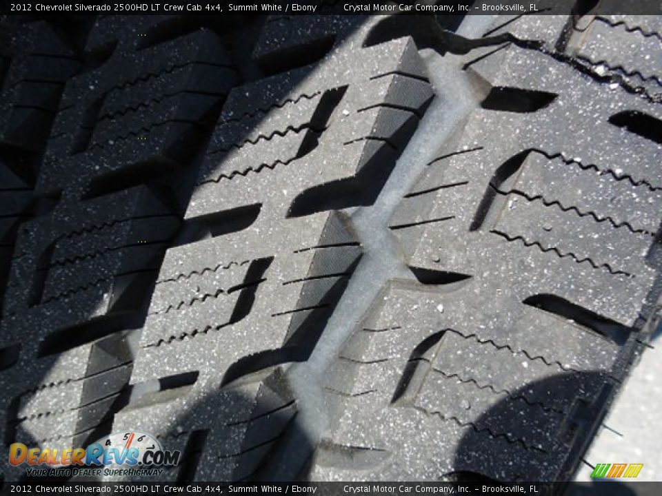 2012 Chevrolet Silverado 2500HD LT Crew Cab 4x4 Summit White / Ebony Photo #15