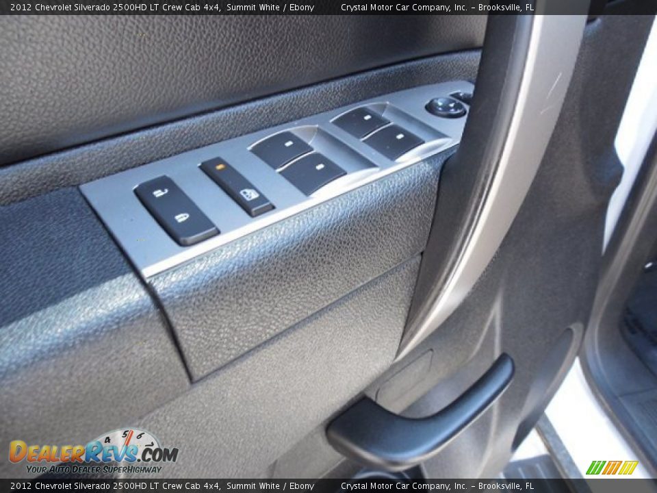 2012 Chevrolet Silverado 2500HD LT Crew Cab 4x4 Summit White / Ebony Photo #17
