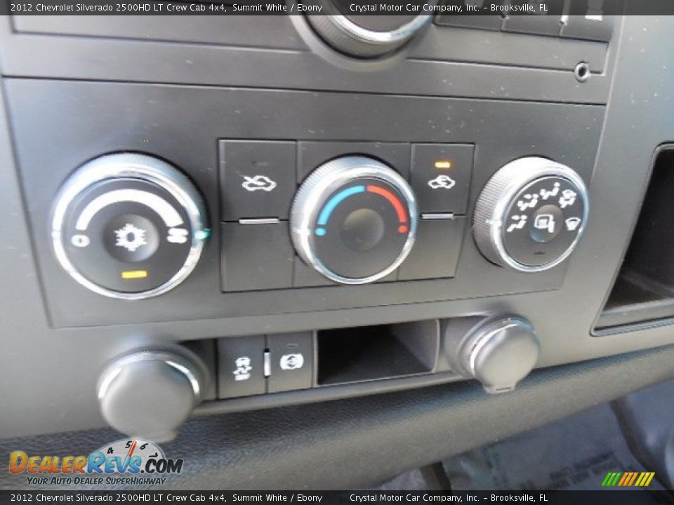 2012 Chevrolet Silverado 2500HD LT Crew Cab 4x4 Summit White / Ebony Photo #20
