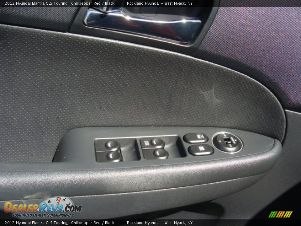 2012 Hyundai Elantra GLS Touring Chilipepper Red / Black Photo #8