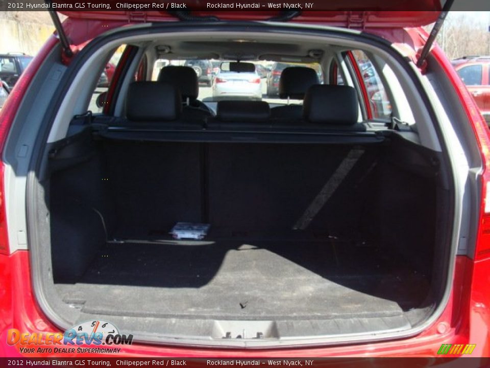2012 Hyundai Elantra GLS Touring Chilipepper Red / Black Photo #21