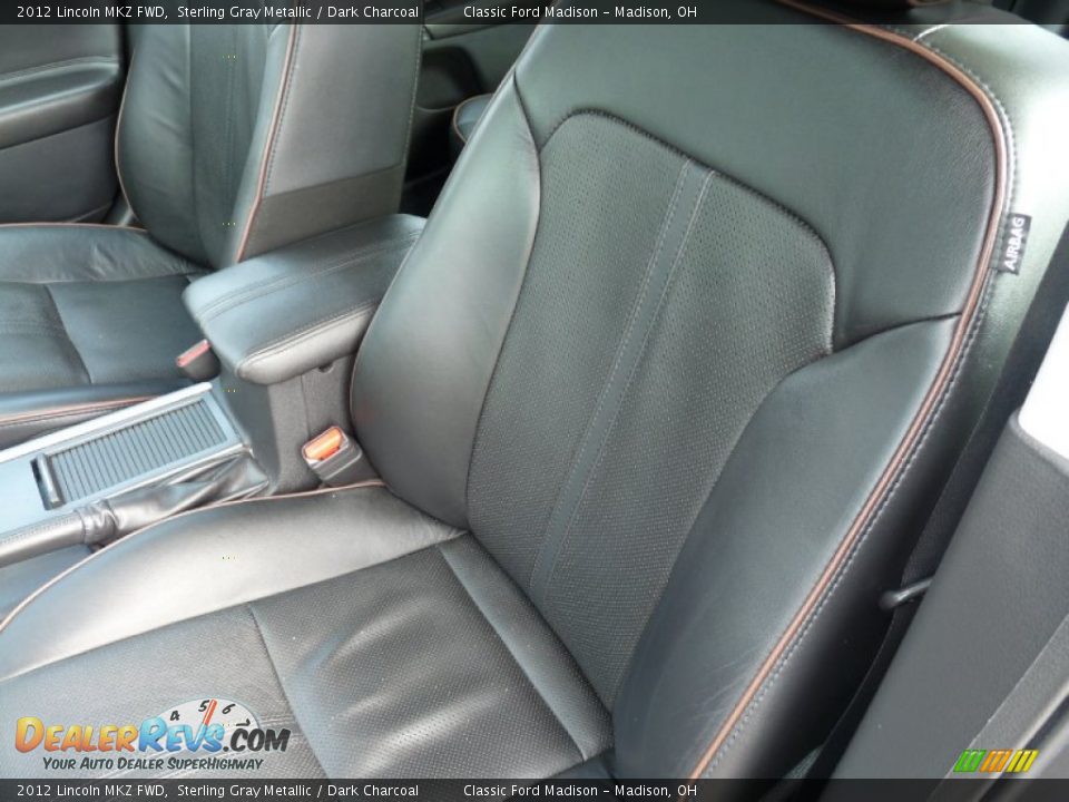 2012 Lincoln MKZ FWD Sterling Gray Metallic / Dark Charcoal Photo #4
