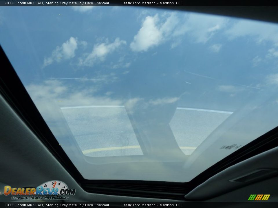 2012 Lincoln MKZ FWD Sterling Gray Metallic / Dark Charcoal Photo #5