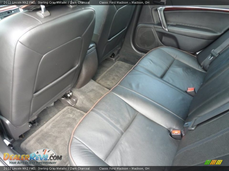 2012 Lincoln MKZ FWD Sterling Gray Metallic / Dark Charcoal Photo #7