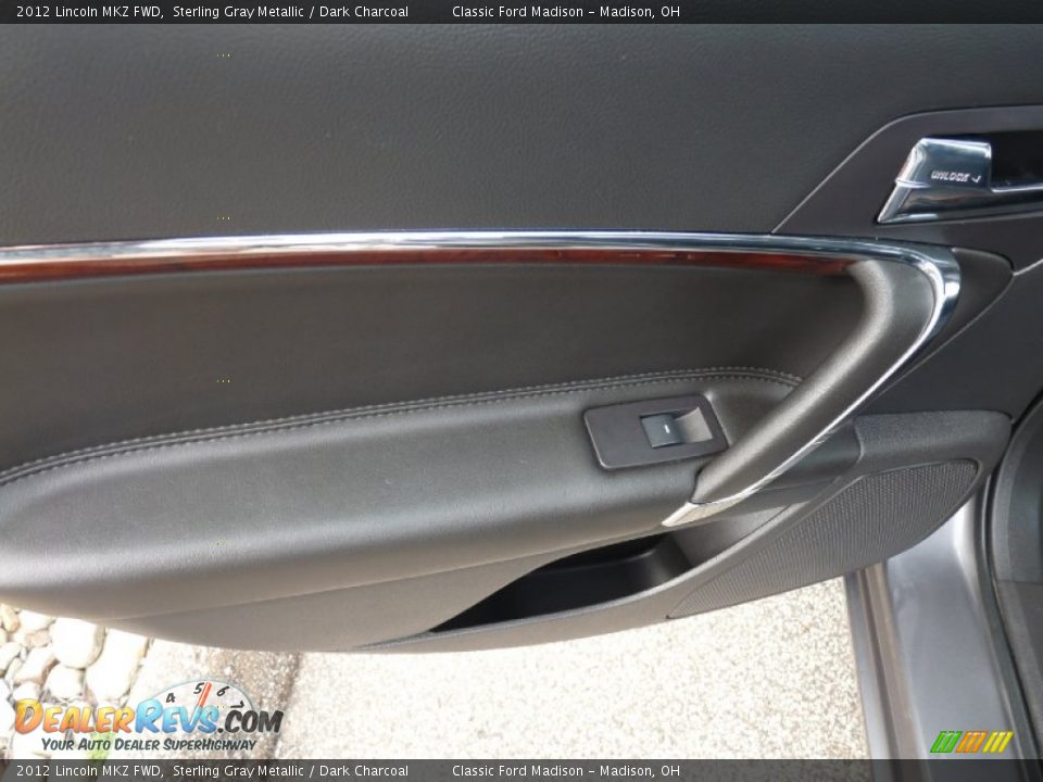 2012 Lincoln MKZ FWD Sterling Gray Metallic / Dark Charcoal Photo #8