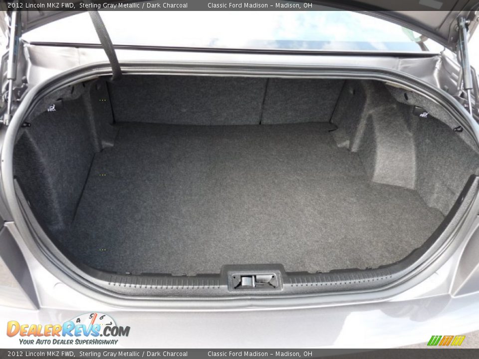 2012 Lincoln MKZ FWD Sterling Gray Metallic / Dark Charcoal Photo #9
