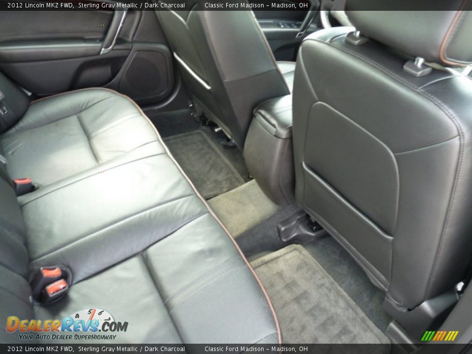 2012 Lincoln MKZ FWD Sterling Gray Metallic / Dark Charcoal Photo #10