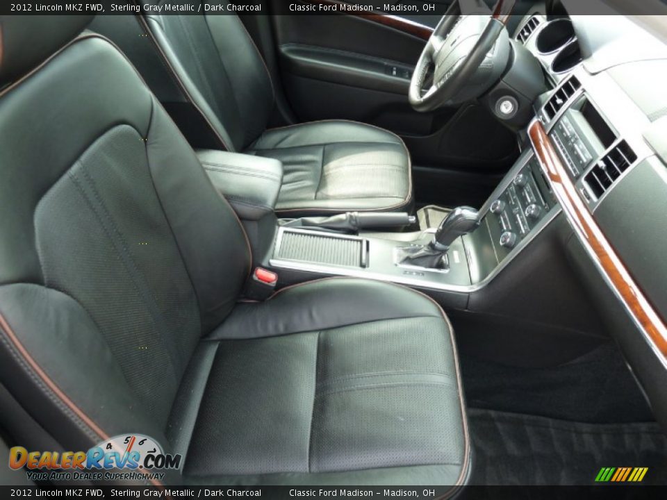 2012 Lincoln MKZ FWD Sterling Gray Metallic / Dark Charcoal Photo #12
