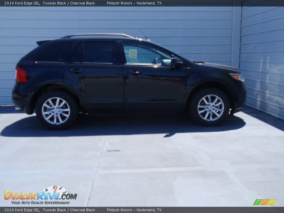 2014 Ford Edge SEL Tuxedo Black / Charcoal Black Photo #3