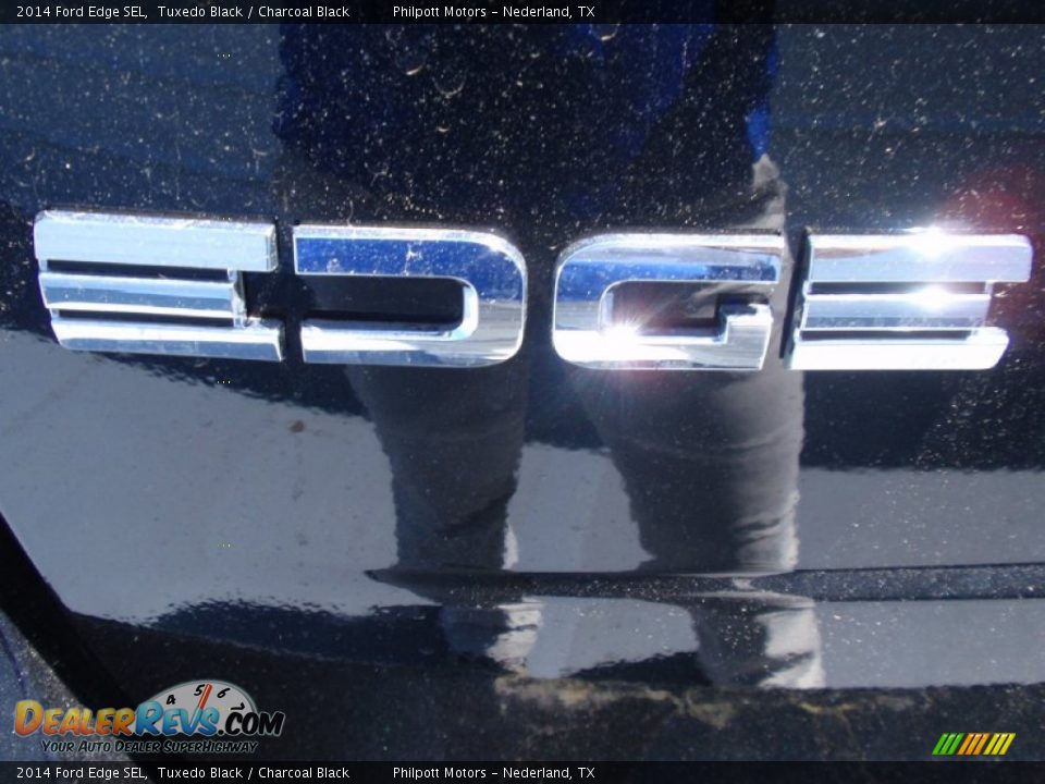 2014 Ford Edge SEL Tuxedo Black / Charcoal Black Photo #16