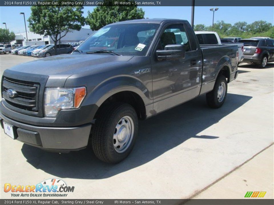 2014 Ford F150 XL Regular Cab Sterling Grey / Steel Grey Photo #1