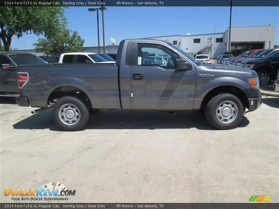 2014 Ford F150 XL Regular Cab Sterling Grey / Steel Grey Photo #3