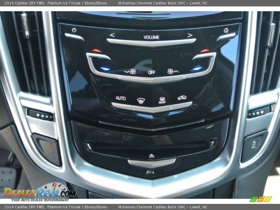 2014 Cadillac SRX FWD Platinum Ice Tricoat / Ebony/Ebony Photo #11