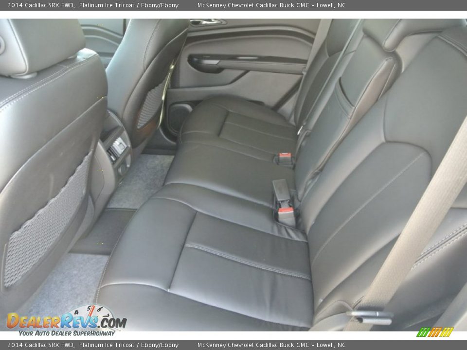 2014 Cadillac SRX FWD Platinum Ice Tricoat / Ebony/Ebony Photo #16