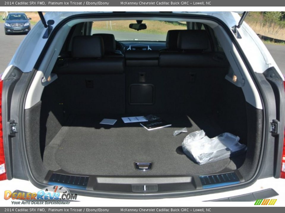 2014 Cadillac SRX FWD Platinum Ice Tricoat / Ebony/Ebony Photo #17