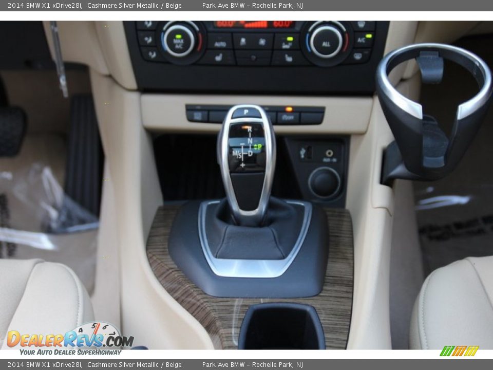 2014 BMW X1 xDrive28i Cashmere Silver Metallic / Beige Photo #14