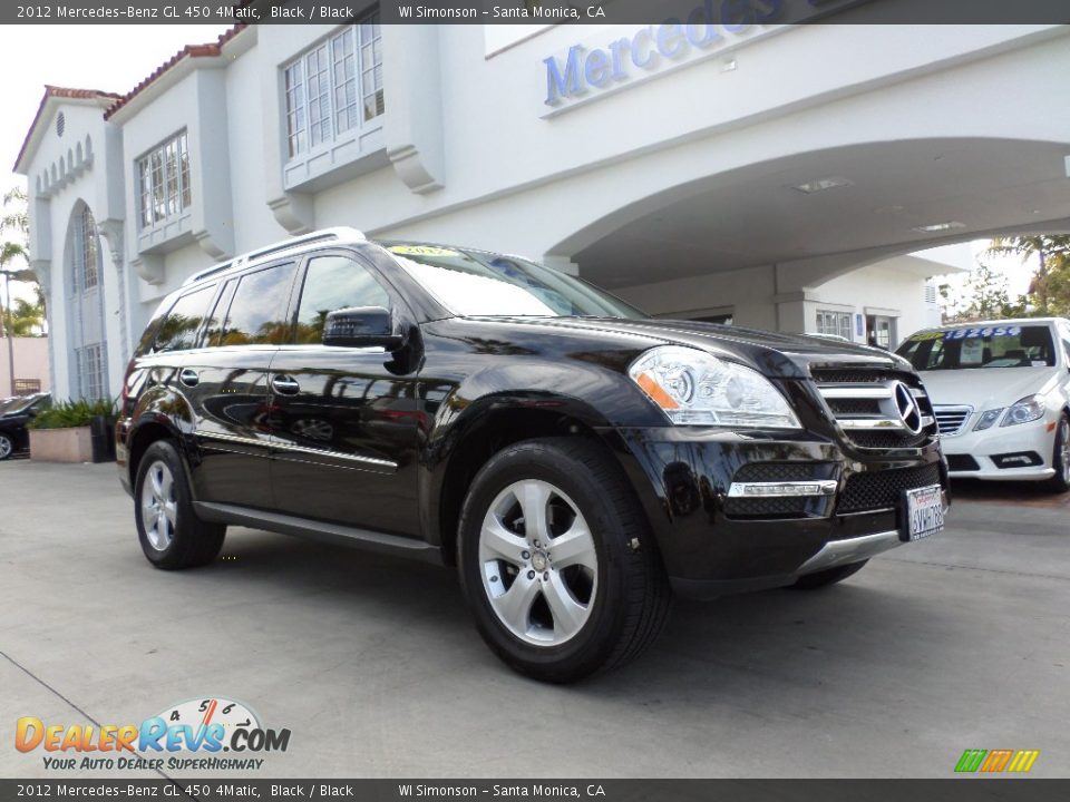 2012 Mercedes-Benz GL 450 4Matic Black / Black Photo #1