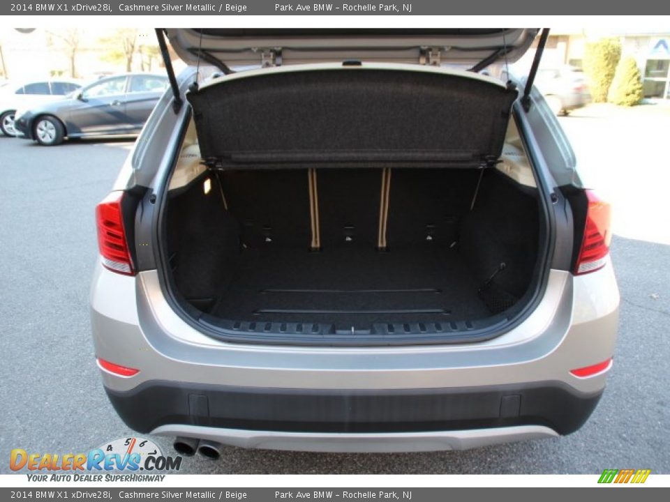 2014 BMW X1 xDrive28i Cashmere Silver Metallic / Beige Photo #20