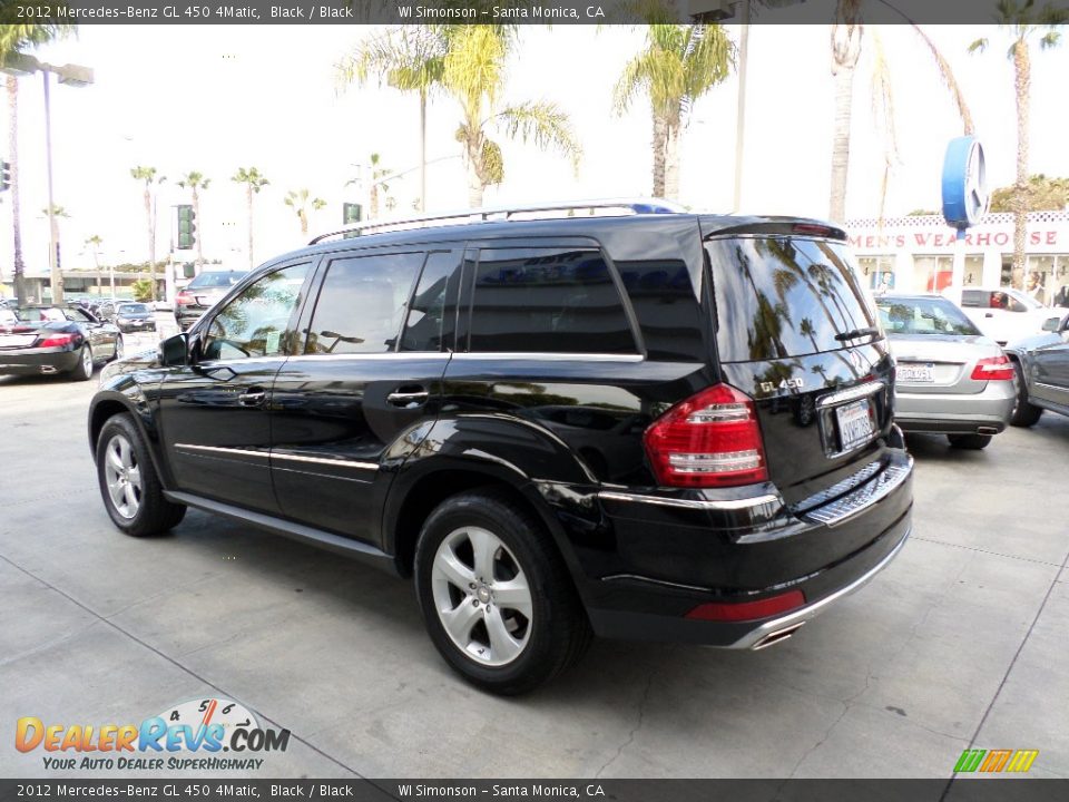 2012 Mercedes-Benz GL 450 4Matic Black / Black Photo #4