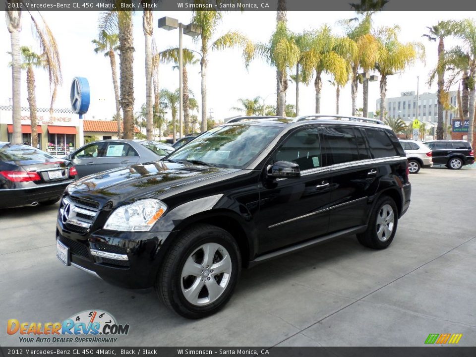 2012 Mercedes-Benz GL 450 4Matic Black / Black Photo #5