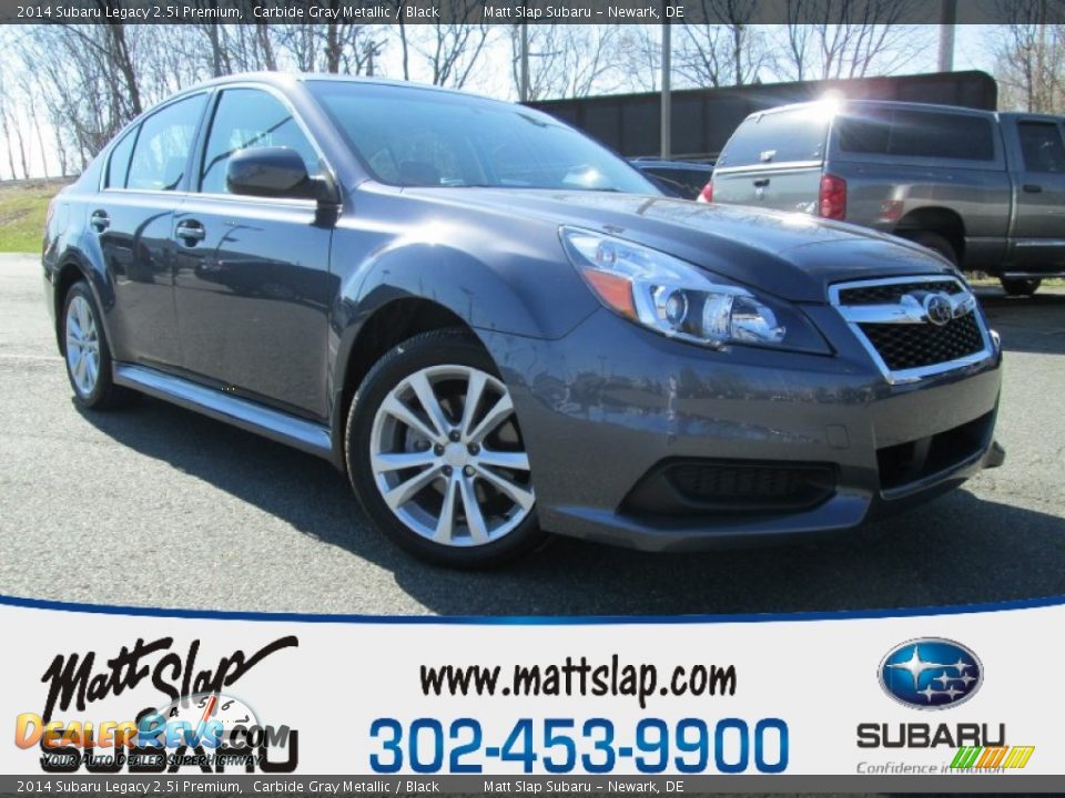 2014 Subaru Legacy 2.5i Premium Carbide Gray Metallic / Black Photo #1