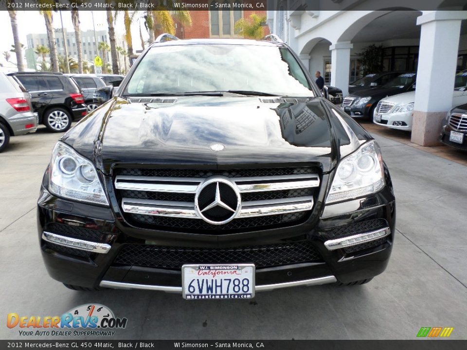 2012 Mercedes-Benz GL 450 4Matic Black / Black Photo #6
